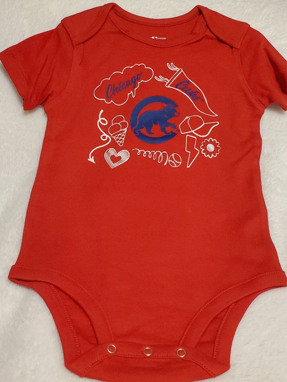 Chicago Cubs Baby Onesie from Fanatics Size: 24mos. NWOT!